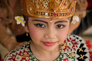 Indonesia, Jakarta, July 2006.
Bali dancers.
Young Balinese dancers in traditional costume.
