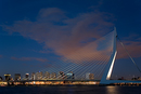 The Netherlands, Rotterdam,
November 2006.
Suspensionbridge 3.
The Erasmusbridge at night.
 
